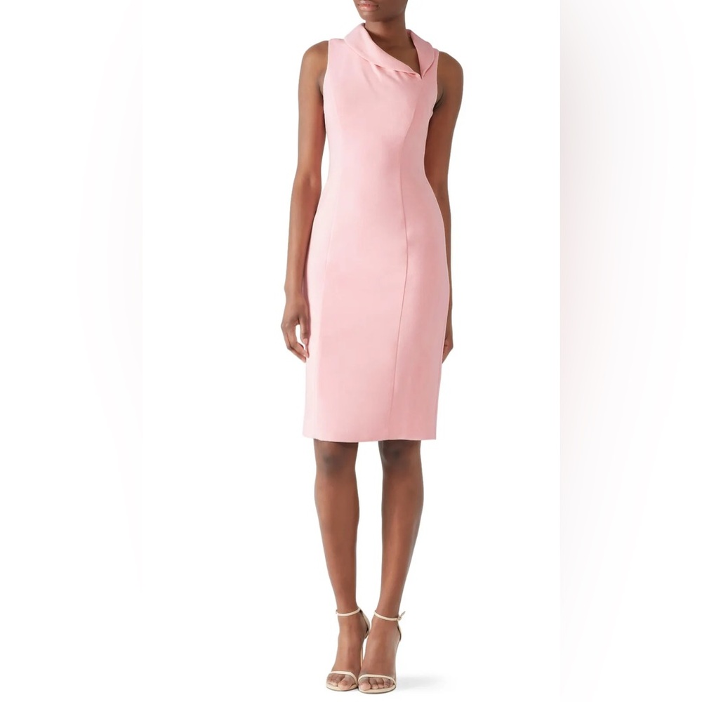 Black Halo Pink Blaze Sheath Dress size 2